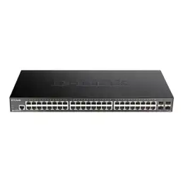 D-Link DGS 1250-52X - Commutateur - intelligent - 48 x 10 - 100 - 1000 + 4 x 10 Gigabit SFP+ - Monta... (DGS-1250-52X/E)_1